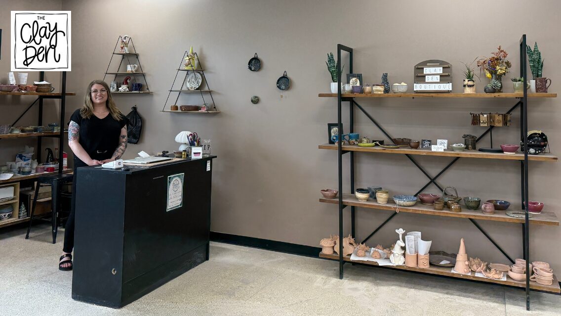 The Clay Den: How One Young Artist Transformed Her Passion into a Community-Focused Ceramic Studio